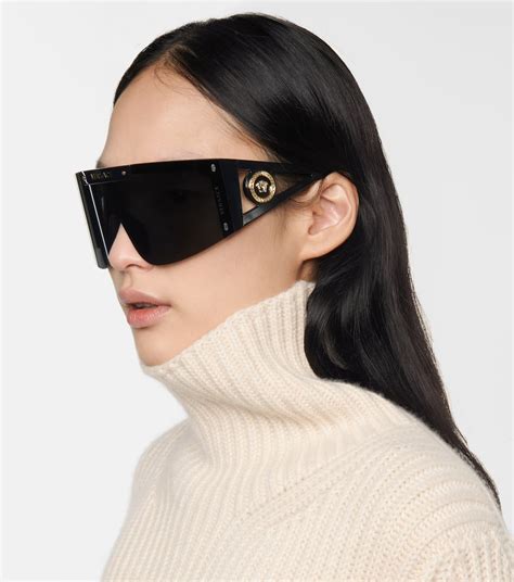 versace wrap around sunglasses|best oversized sunglasses versace.